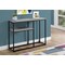 Monarch Specialties Accent Table - 42"L / Grey / Black Metal Hall Console I 3514 - alternate 5